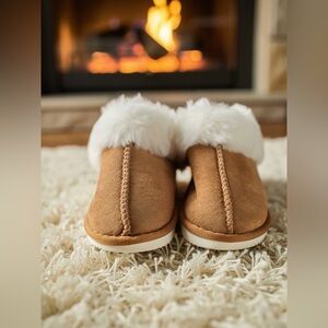 Cozy Tan Women's Slippers